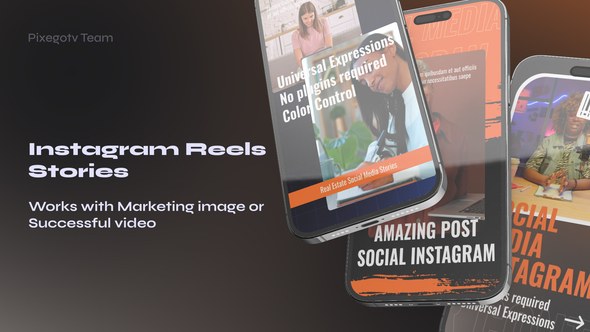 Videohive Instagram Reels Business Promo Product Promo template preview