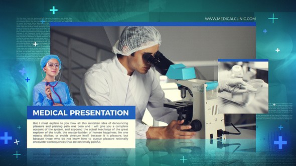 Videohive Medical Presentation 21724831 Video Displays template preview