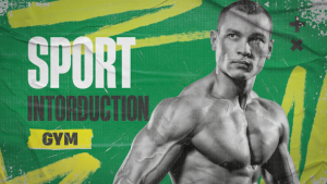 Sport Player Intro | MOGRT Premiere Pro template preview