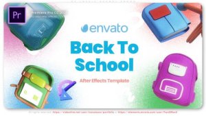 My Lovely School Promo Premiere Pro template preview