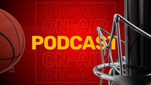 Videohive Basketball Podcast Openers template preview