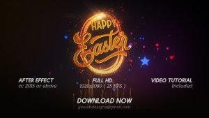 Videohive Happy Easter Opener 37325256 Easter template preview