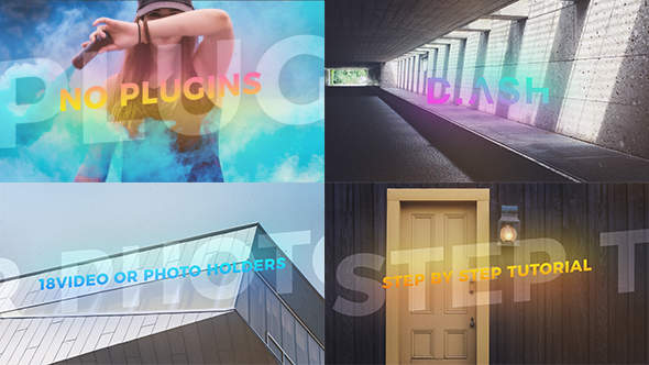 Inspiring Opener Video Displays template preview