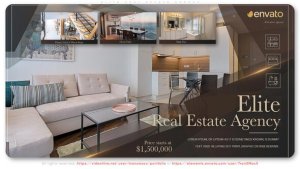 Videohive Elite Real Estate Agency Product Promo template preview