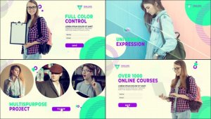 Videohive Education Slideshow 34099548 Video Displays template preview