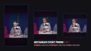 Videohive Instagram Event Promo 56015294 Openers template preview