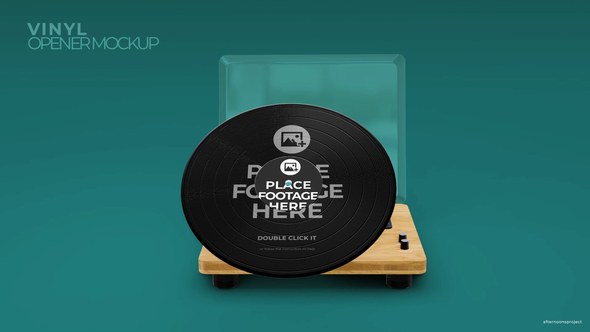 Videohive Vinyl Mockup Openers Product Promo template preview