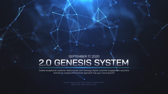 Videohive Genesis Digital Titles Titles template preview
