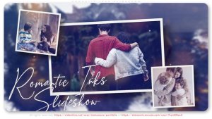 Videohive Romantic Inks Slideshow Video Displays template preview