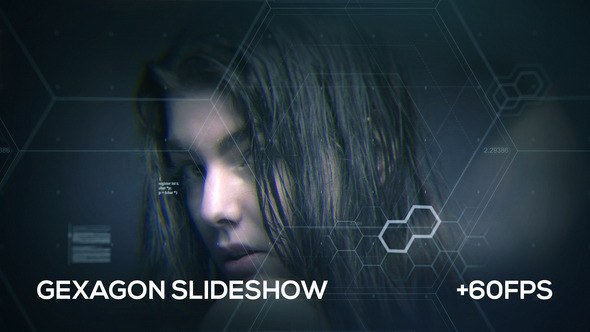 Gexagon Slideshow Video Displays template preview