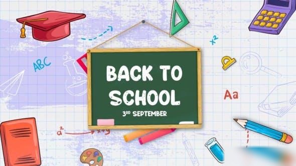 Videohive Back to School | Kids Education Promo | School Presentation