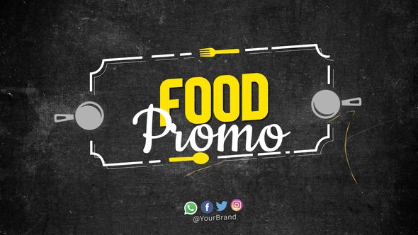 Videohive Food Promo 30614524 Product Promo template preview