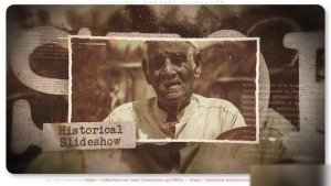 Videohive History Project Slideshow Openers template preview