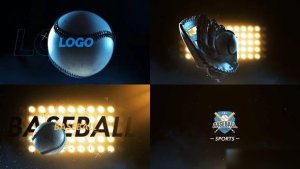 Videohive Baseball Logo Opener Openers template preview