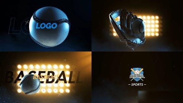 Videohive Baseball Logo Opener Openers template preview
