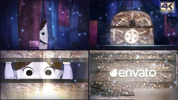 Videohive Magic Logo Logo Stings template preview