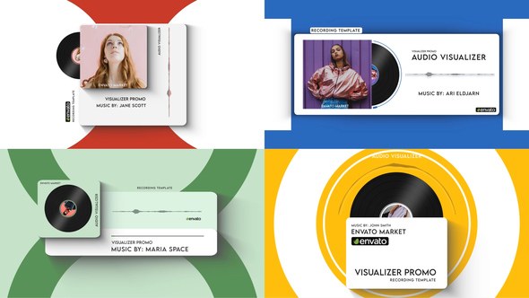 Videohive Audio Visualizer Ver 5 Product Promo template preview