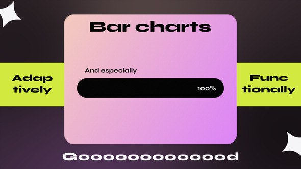 Videohive Bar Charts Infographics template preview
