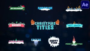 Videohive Christmas Titles | After Effects Titles template preview