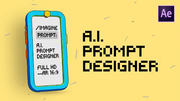 Videohive AI Prompt Designer Product Promo template preview