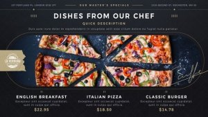 Videohive Restaurant Promo III 52094906 Product Promo template preview