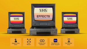 Videohive VHS Effects 53207993 Elements template preview