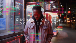 Digital Glitch Overlays | Premiere Pro Premiere Pro template preview