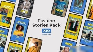 Videohive Fashion Stories 35742396 Openers template preview