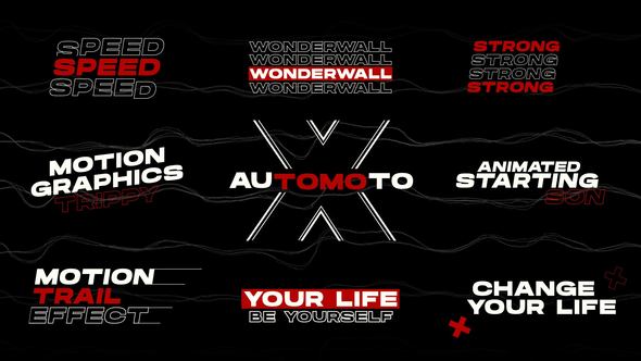 Videohive Typography Titles 2.0 | After Effects 47828335 Titles template preview