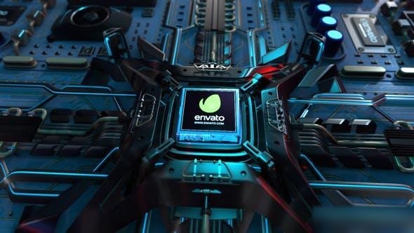 Videohive MotherBoard Logo Openers template preview