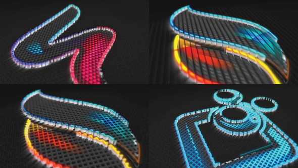 Videohive Stroke Element Logo Reveal Logo Stings template preview