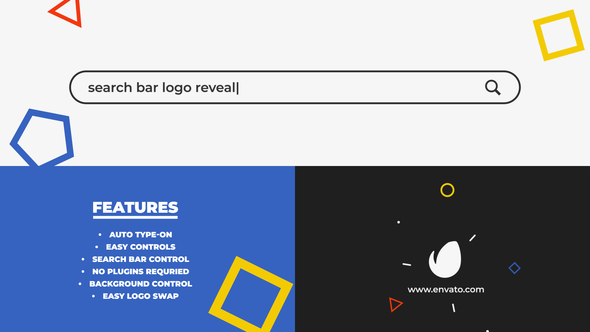 Videohive Search Bar Logo Reveal 25000766 Logo Stings template preview