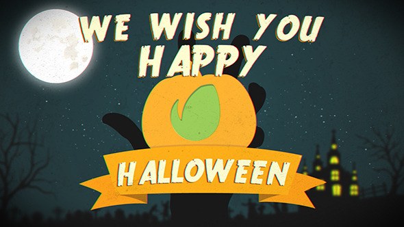 Videohive Halloween Logo Logo Stings template preview