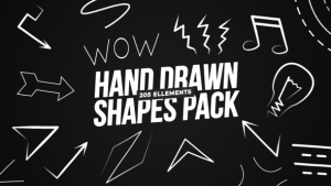 Videohive Hand Drawn Shape Pack Elements template preview