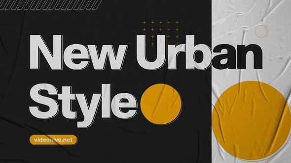 Videohive Urban Fashion Promo 37734942 Broadcast-packages template preview
