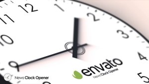 Videohive Clock Logo 49290425 Logo Stings template preview