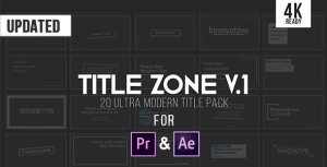 Title Zone V.1 Video Displays template preview