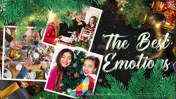 Videohive Family New Year Slideshow Openers template preview