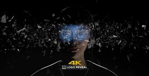 Videohive Virtual Reality 4K Logo Reveal Logo Stings template preview