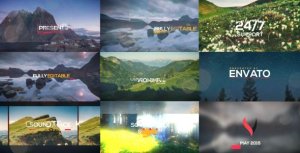 Videohive Glitch Title Sequence Video Displays template preview