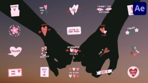 Videohive Romantic Titles | After Effects 46021615 Titles template preview