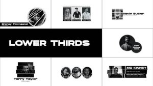 Videohive Lower Thirds | After Effects 37865355 Titles template preview