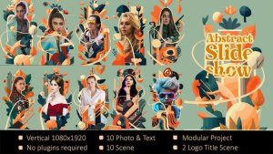 Videohive Abstract Slideshow 60517361 Video Displays template preview