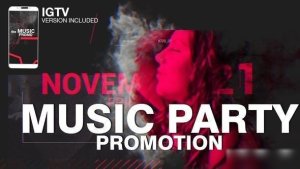 Videohive Music Party 25396045 Openers template preview