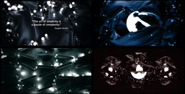 Videohive 3D Abstract Titles and Quotes Titles template preview