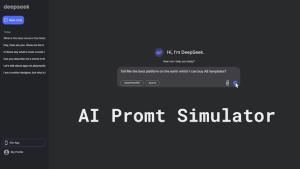 Videohive AI Prompt | DeepSeek UI Elements template preview