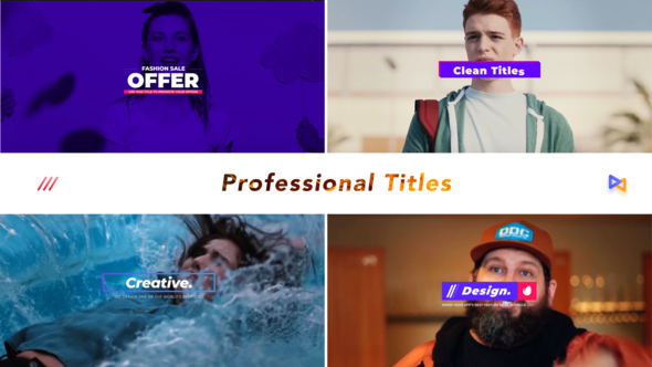 Videohive Titles 20387046 Titles template preview