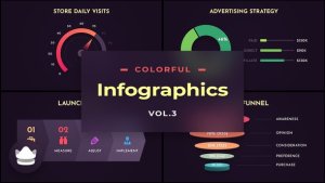Videohive Colorful Infographics Vol.3 Infographics template preview