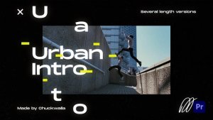 Urban Intro Premiere Pro template preview