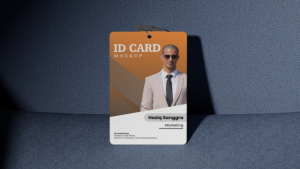 ID Card Mockup Product Promo template preview